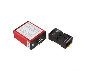 ComfyHarbor Rilevatore di loop per veicoli a canale singolo da 240 V, per cancello di parcheggio, sensore di terra industriale, con sensibilità regolabile e relè a impulsi, alloggiamento in ABS (12 V)