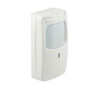 ComfyHarbor Rivelatore a microonde a doppia tecnologia PIR, sensore di sicurezza fissato al muro, con immunità agli animali domestici per sistema di allarme antifurto domestico, portata 8-12 m