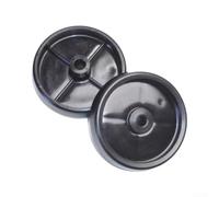 ComfyHarbor Ruote di supporto per ponte in plastica, confezione da 2, 12,06 | Adatto per troy-bilt, per cadetto, per modelli artigiani, diametro 12,06 cm, impedisce il ribaltamento