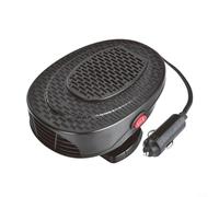 ComfyHarbor Sbrinatore riscaldatore per auto da 150 W, doppio uso, ventola ad aria calda e fredda, 12 V, riscaldamento rapido, a basso rumore, portatile, per guida invernale, rimozione della nebbia