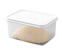 ComfyHarbor Scatola per la lievitazione dell'impasto, contenitore ermetico trasparente per la preparazione del pane, grande contenitore per fermentazione in plastica con coperchio sicuro per