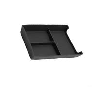 ComfyHarbor Scatola portaoggetti in silicone per console centrale, per BYD Sealion 07 EV 2024-2026, organizer per vassoio inferiore, per accessori interni auto, nero, inserto in silicone