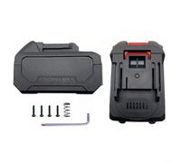 ComfyHarbor Scatola portaoggetti per batterie agli ioni di litio compatibile con utensili elettrici da 18 V e 21 V, accessorio per pannello elettrico in plastica con supporto per staffa PCBA per 5