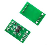 ComfyHarbor Sensore di peso delle celle di carico con modulo HX711, convertitore AD a 24 bit per bilancia elettronica, capacità 10 kg o 20 kg, estensimetro in metallo argentato per progetti fai da te