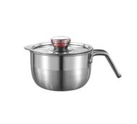 ComfyHarbor Separatore per uova, in acciaio inox 304, con tazza e coperchio, per cuocere torte, biscotti, alimenti per bambini, crema pasticcera, gadget da cucina (set da 3)