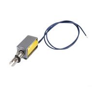 ComfyHarbor Serratura elettrica a solenoide DC 24 V, elettromagnete tipo push-pull con bobina di rame per distributori automatici, serrature automatiche, attrezzature di gioco e smistamento, 58 x 13