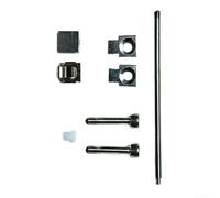 ComfyHarbor Set completo di regolatori scorrevoli per JPC-7 e per antenne PAC-12, parti metalliche con supporti in rame cromato, asta in acciaio inossidabile per una rapida regolazione accurata SWR