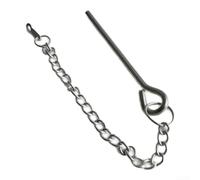 ComfyHarbor Set di 2 catene di fissaggio per ombrellone da esterno, catena in acciaio antiruggine per ombrellone da patio per perno stabilizzatore e cinghia di bloccaggio di ricambio hardware da