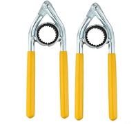 ComfyHarbor Set di chiavi regolabili per rubinetto, 2 pezzi in acciaio al carbonio aeratore e strumento di rimozione gorgogliatori con manico antiscivolo per installazione rubinetto cucina, lavabo