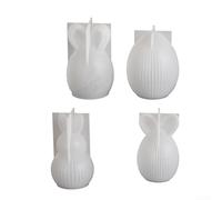 ComfyHarbor Set di stampi pasquali in silicone con motivi a coniglietto e uovo, resistenti e antiaderenti, adatti per uso alimentare, per cera e gesso, per la stagione primaverile fai da te per la