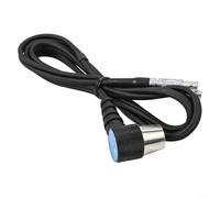 ComfyHarbor Sonda spessimetro con diametro di 10 mm e frequenza 5 MHz per una misurazione accurata del materiale in applicazioni industriali, costruzione di metalli neri e argento, 1 pezzo
