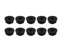 ComfyHarbor Sottopentola in silicone per Dometic, per thetford, Smev per fornelli da 5 mm, staffe elastiche per protezione del piano cottura, guarnizione anti-sonaglio, nero, 30 pezzi (10 pezzi)