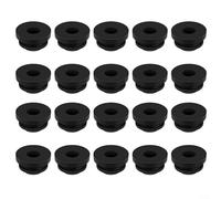 ComfyHarbor Sottopentola in silicone per Dometic, per thetford, Smev per stufa da 5 mm, staffe elastiche per protezione del piano cottura, guarnizione anti-sonaglio, nero, 30 pezzi (20 pezzi)