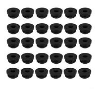 ComfyHarbor Sottopentola in silicone per Dometic, per thetford, Smev per stufa da 5 mm, staffe elastiche per protezione del piano cottura, guarnizione anti-sonaglio, nero, 30 pezzi (30 pezzi)