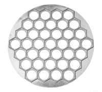ComfyHarbor Stampo per ravioli, 37 fori, in lega di alluminio, per ravioli, adesivi per pentole, won ton, empanadas, utensile da cucina per fare la pasta fatta in casa