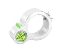 ComfyHarbor Strumento di livellamento circolare per trapano a livello spirituale per trapani elettrici per supportare misurazioni e allineamento precisi nella creazione di armadi e lavori di