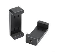 ComfyHarbor Supporto per smartphone con testa a sfera standard da 1/4 di vite, adattatore rotante a 360° per fotocamera DSLR telefono fotografia luce registrazione video presa stabile (2 pezzi)