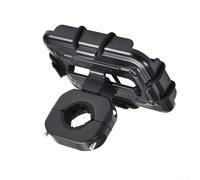 ComfyHarbor Supporto per staffa di montaggio per bici e moto, per JBL GO 5/GO 4/GO 3, supporto portatile per altoparlante con attacco sicuro, adatto per tubi di diametro 70-200 mm, struttura in ABS