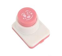 ComfyHarbor Sushi Nori Punch Tool per palline di riso - Smile Face alghe fai da te accessori scatola rosa 5,5 x 4,3 cm
