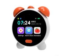 ComfyHarbor Sveglia con intelligenza artificiale per bambini, robot interattivo per imparare l'inglese con oltre 50 sveglie, suoni di aiuto per il sonno e luce notturna, manager per l'istruzione