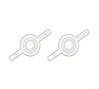 ComfyHarbor Tappetino da forno in silicone con manico extra lungo, tappetino per pane antiaderente e fionda flessibile per trasferire la pasta, per cuocere in casa, resistente al calore fino a 230 °C