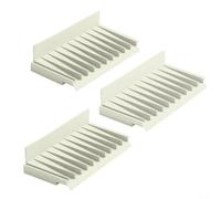 ComfyHarbor Tappetino drenante collegabile in silicone, rubinetto per paraspruzzi per bancone della cucina, vassoio di drenaggio dell'acqua facile da pulire per l'organizzazione del bagno e della