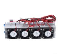 ComfyHarbor TEC1-12724 Dispositivo di raffreddamento termoelettrico Peltier 288 W 12 V modulo di refrigerazione a semiconduttore con ventola del dissipatore di calore per il raffreddamento di piccoli