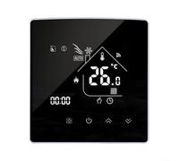 ComfyHarbor Termostato programmabile WiFi, per Tuya Smart-Life, controllo vocale con per ALEXA Google, programma di riscaldamento 5+2 giorni, controllo remoto app, touchscreen, 8.6x9cm (riscaldamento