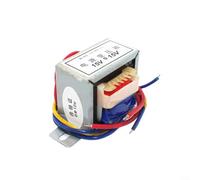 ComfyHarbor Trasformatore di potenza EI48, 10 W AC 220 V a 15 V-0-15 V/18 V-0-18 V, bobina di rame completa Step Down convertitore con nuclei ignifughi per apparecchiature elettriche industriali