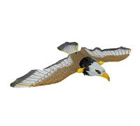 ComfyHarbor Uccello per aquila, finto falco, per il controllo dei parassiti del giardino, deterrente spaventapasseri in plastica da appendere per proteggere le piante dagli uccelli in fattoria e