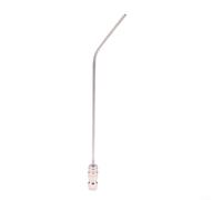 ComfyHarbor Ugello a spruzzo ad alta pressione, bacchetta di pulizia in acciaio inox con attacco rapido da 1/4 di pollice per cestello della lavatrice e pinna AC per pulizia profonda, argento, 21 cm