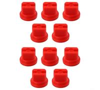 ComfyHarbor Ugello a ventaglio, ugello atomizzatore in plastica con design antigoccia, per spruzzatore a braccio a zaino, giardino, agricoltura, orticoltura, paesaggistica, acqua (rosso)