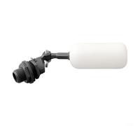 ComfyHarbor Valvola a sfera galleggiante da 1/2 ", valvola di riempimento automatica dell'acqua per acquario per laghetti di pesci, valvola a sfera in plastica con grande flusso, parte di ricambio