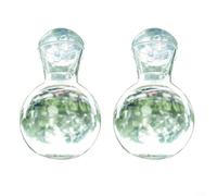 ComfyHarbor Vaso a bulbo con ventose, finestra da appendere per la propagazione delle piante, per vaso di coltura dell'acqua in PE trasparente, per talee e radici, decorazione per la casa (2 set)
