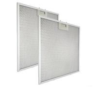 ComfyHarbor WA0575 - Filtro per cappa, per Vissani 76 cm, montaggio a parete a piramide, in alluminio, filtro antigrasso a rete, 36 x 33 cm, confezione da 2 pezzi per una facile installazione