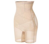 Comfyouth Shapewear - Mutande da donna a vita alta, per la pancia, per la via dei glutei, beige., L