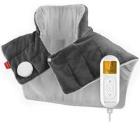 Comfytemp Cuscinetto Termico per Collo, 9 Livelli di Calore, Cuscinetto Termico per Alleviare il Dolore alla Spalla e alla Schiena, Spegnimento Automatico, Lavabile in Macchina, 48×56cm, Grigio