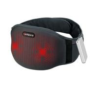 Comfytemp Massaggio vibrante per schiena con batteria da 25 Wh, 18 x 147 cm, senza fili, massaggiatore con 3 livelli di calore e 3 modalità di massaggio, ultra morbido con spegnimento automatico, L