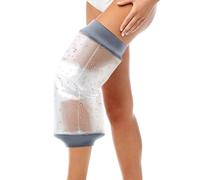 COMFYTHERA Copertura impermeabile per gesso da doccia, protettore per ferite alla caviglia, sacca per gesso impermeabile da bagno per adulti per doccia per chirurgia del piede, caviglia, ustioni