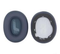 Comgooldool 2 cuscinetti auricolari di ricambio per JBL Live 770NC, in pelle proteica, facili da installare e traspiranti, adatti per un uso prolungato nel tempo, colore grigio (blu)