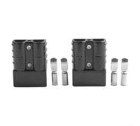 Comgooldool 50 Amp 600 Volt Quick Connect per batteria Terminale 50 Amp 600 | Progettato per carrelli elevatori elettrici, attrezzature per la movimentazione dei materiali, veicoli industriali