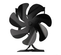 Comgooldool 7 Ventole per camino alimentate a calore, per stufe a legna, silenziosa, termoelettrica, migliora la circolazione del calore fino a 350 °C, riscaldamento domestico a risparmio energetico