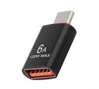 Comgooldool Adattatore da USB C a USB per file veloce, per Xiaomi per mi Mix, per Samsung Galaxy S20 per ultra Plus, convertitore di dati in plastica compatto per HDD esterno mouse tastiera argento