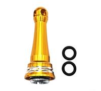 Comgooldool Barra di equilibrio per mulinello da pesca in lega di alluminio, 47 mm, per Shimano-Stradic Nasci-Stella Vanford-CI4 serie 2000-5000, albero bobina a doppio colore CNC con 2 anelli grigio