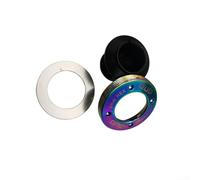 Comgooldool Bullone autoestraente in lega di alluminio M30 per guarnitura SRAM-DUB, vite di fissaggio per pedivella lavorata a CNC verde, parte di ricambio per componenti da ciclismo (arcobaleno)