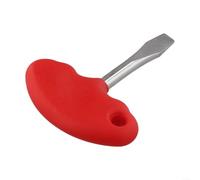 Comgooldool Cacciavite a testa piatta con manico a T con punta a taglio da 12 mm, in lega di acciaio speciale per piastra a sgancio rapido e treppiede per fotocamera, impugnatura ergonomica in gomma