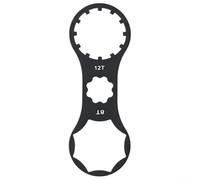 Comgooldool Chiave per tappo forcella anteriore in lega di alluminio, strumento per forcella ammortizzata SR Suntour-XCR XCT XCM RST, colore nero, 99 mm