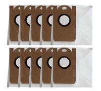 Comgooldool Confezione da 4/10 sacchetti di ricambio, per robot aspirapolvere SwitchBot S1 Plus/S1 Plus (W), da 3,5 l, con filtro Meltblown, aspirapolvere igienico in tessuto non tessuto (confezione