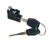 Comgooldool Ebike serratura e chiave per custodia batteria Polly DP-4 DP-5 DP-6 DP-9, 10 mm in metallo Power Lock con chiavi per DP-5C DP-6C DP-9C Series Silver Black Electric Bike Security