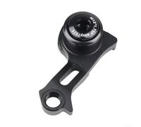 Comgooldool Forcellino per deragliatore posteriore in alluminio CNC per UDH M12xP1.0/1.5/1.75, 49 mm, distanza tra i fori per Trek per sram MTB, parte in lega nera per bicicletta (per M12 x P1.75)